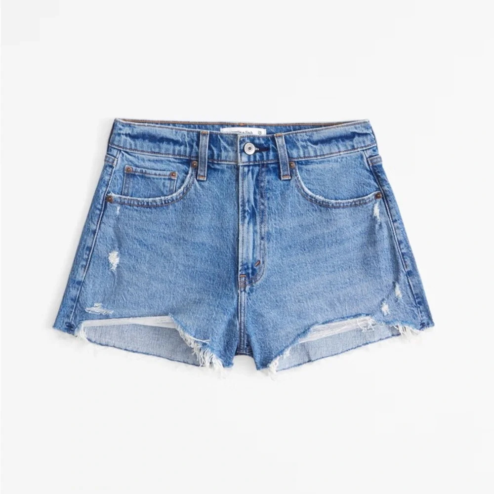 Abercrombie & Fitch Blue Jean Shorts